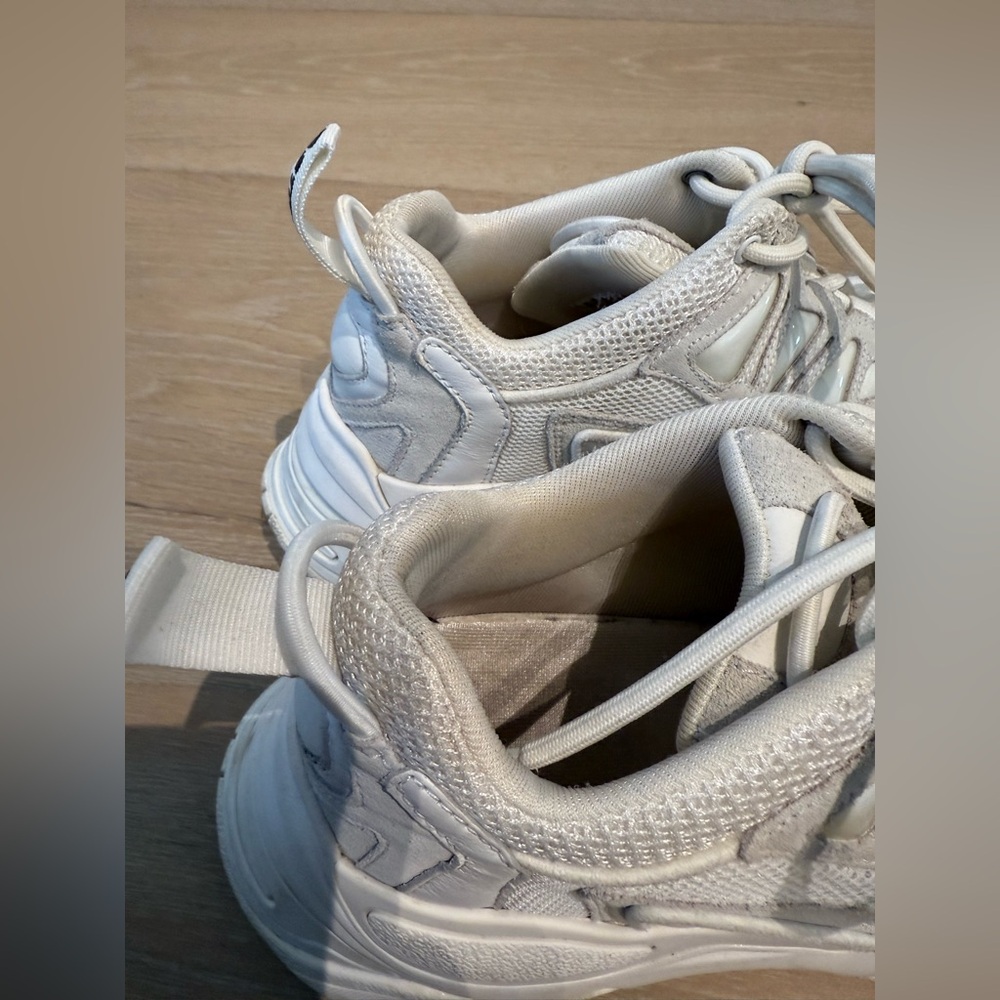 Sandro Paris Astro Chunky White Sneakers - Picture 3 of 7